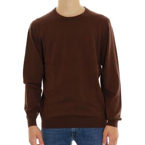 MAGLIA BASIC MARRONE